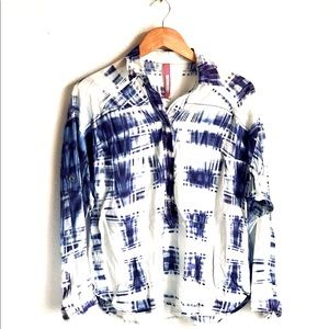Plenty by Tracy Reese Shibori Long Sleeve Size Medium